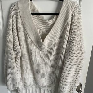 White/off white Zanna sweater Medium
